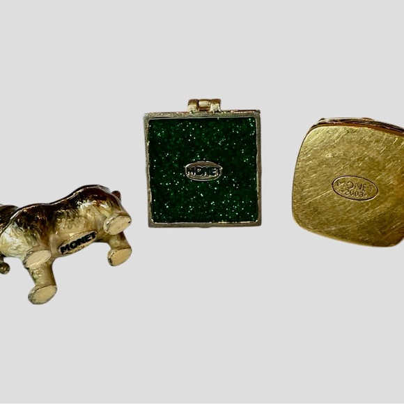 Vintage Monet Decorative Trinket Box Set - Picture 3 of 6
